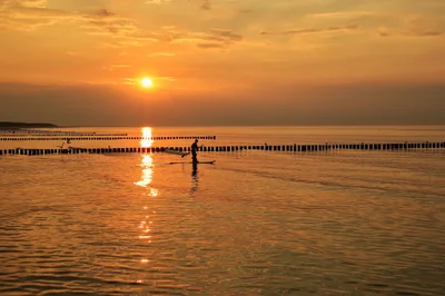 le coucher du soleil